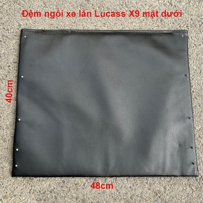 [PHỤ KIỆN] Đệm Ngồi + Tựa Lưng Xe Lăn Da Simili Lucass X-9