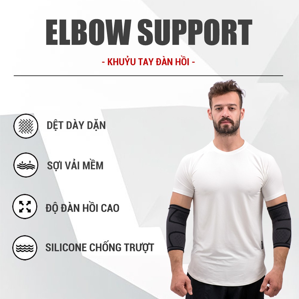 Băng Khuỷu Tay Co Giãn GoodFit GF402E