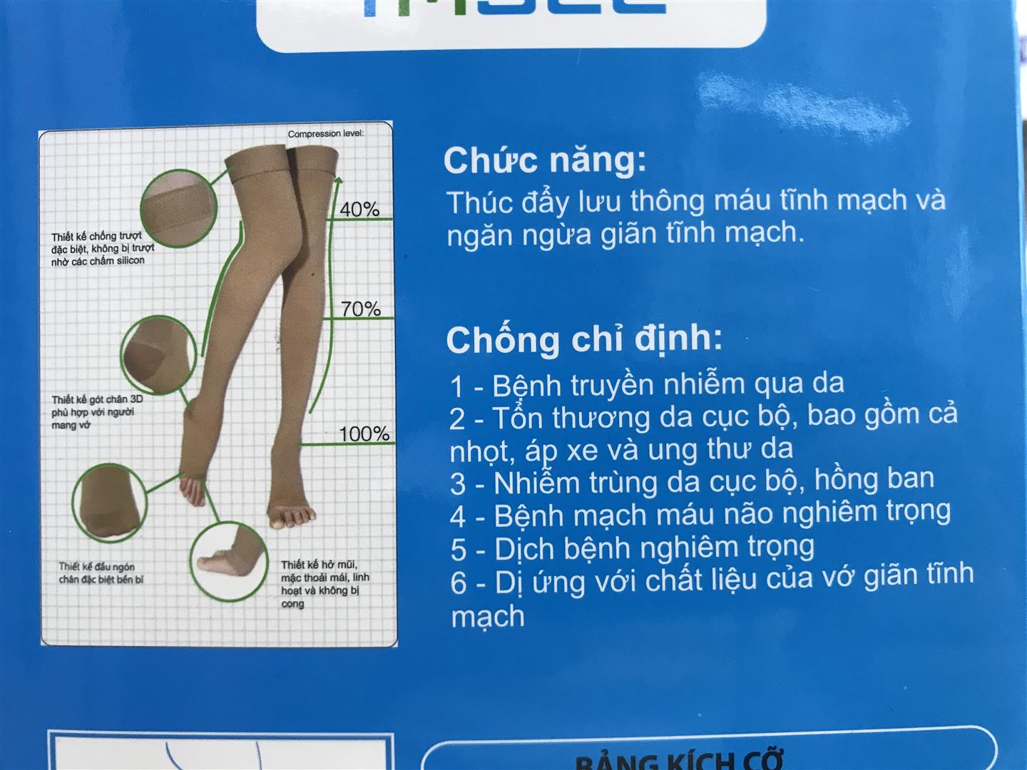 Vớ Y Khoa Yasee (Màu Da, Hở Ngón)