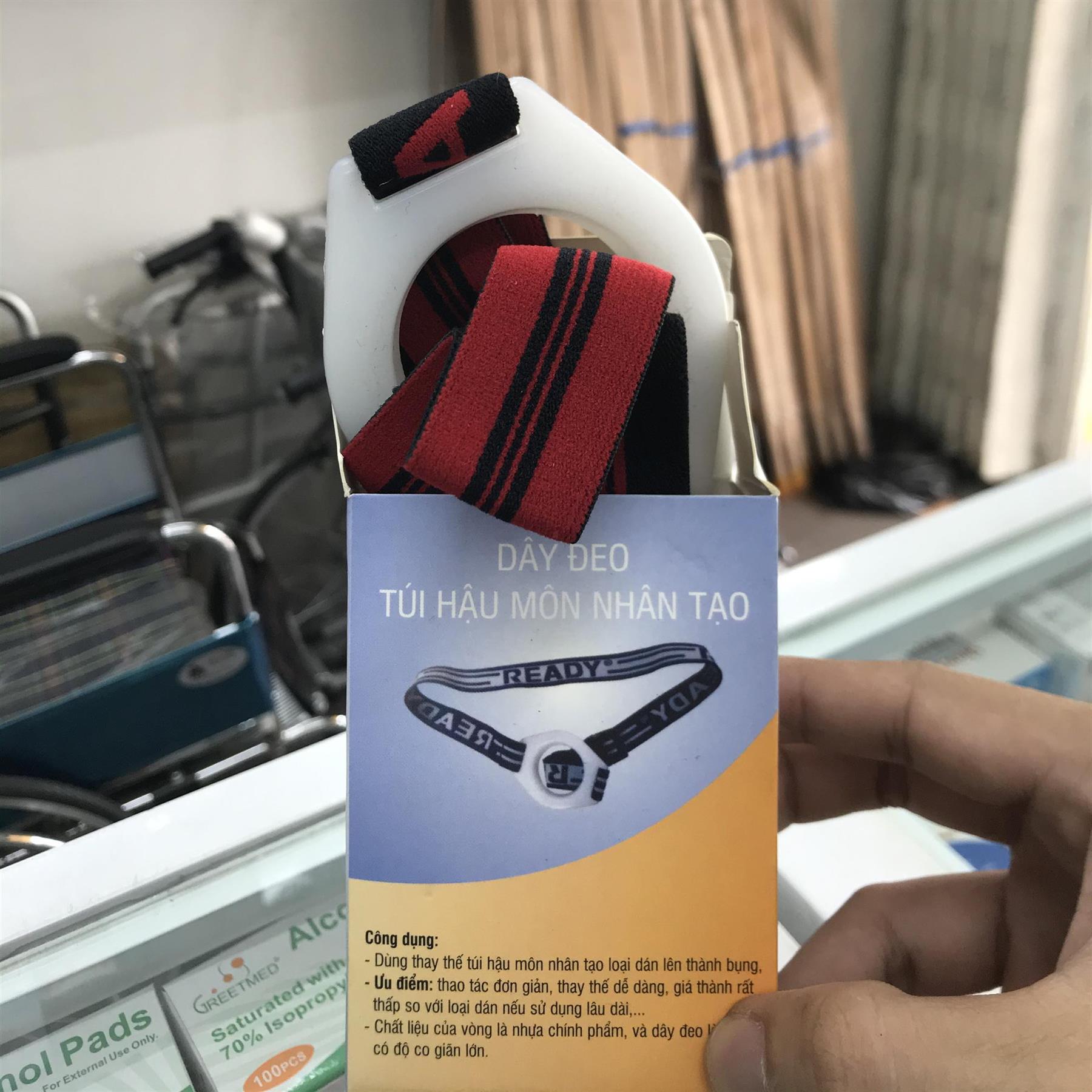 Đai Đeo Hậu Môn Tạm Dùng Túi Nilon Thanh Bình (Hoặc Tương Đương)