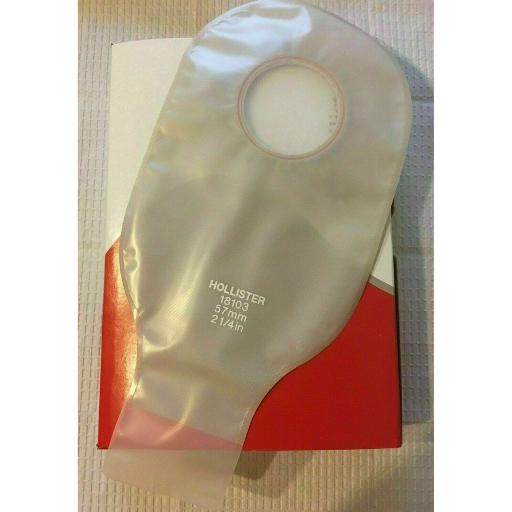 Túi Hậu Môn Nhân Tạo 2 Mảnh Hollister 18102 18103 18104 (Trong, Dùng Kẹp)