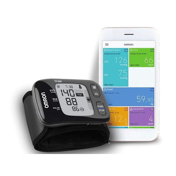 Máy Đo Huyết Áp Cổ Tay Omron HEM-6232T