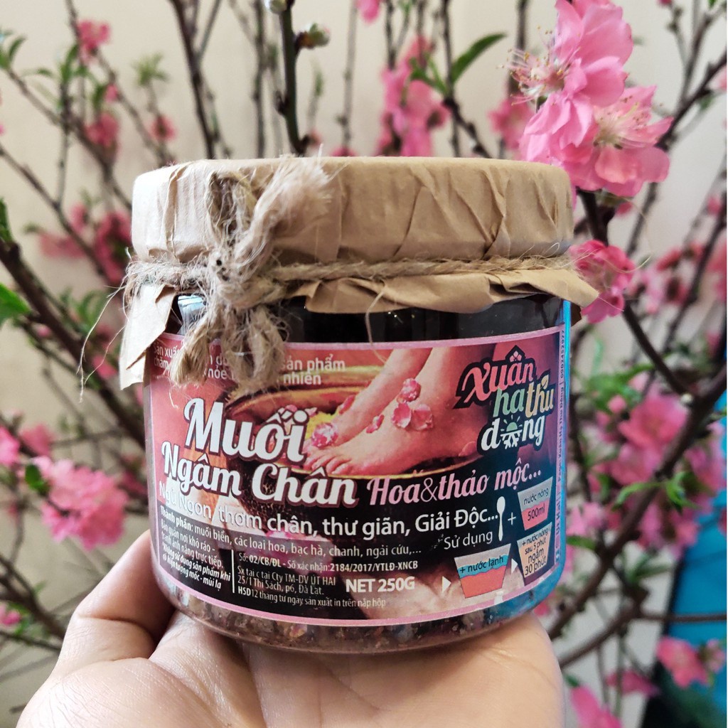 Muối Ngâm Chân Thảo Dược Đà Lạt 1893