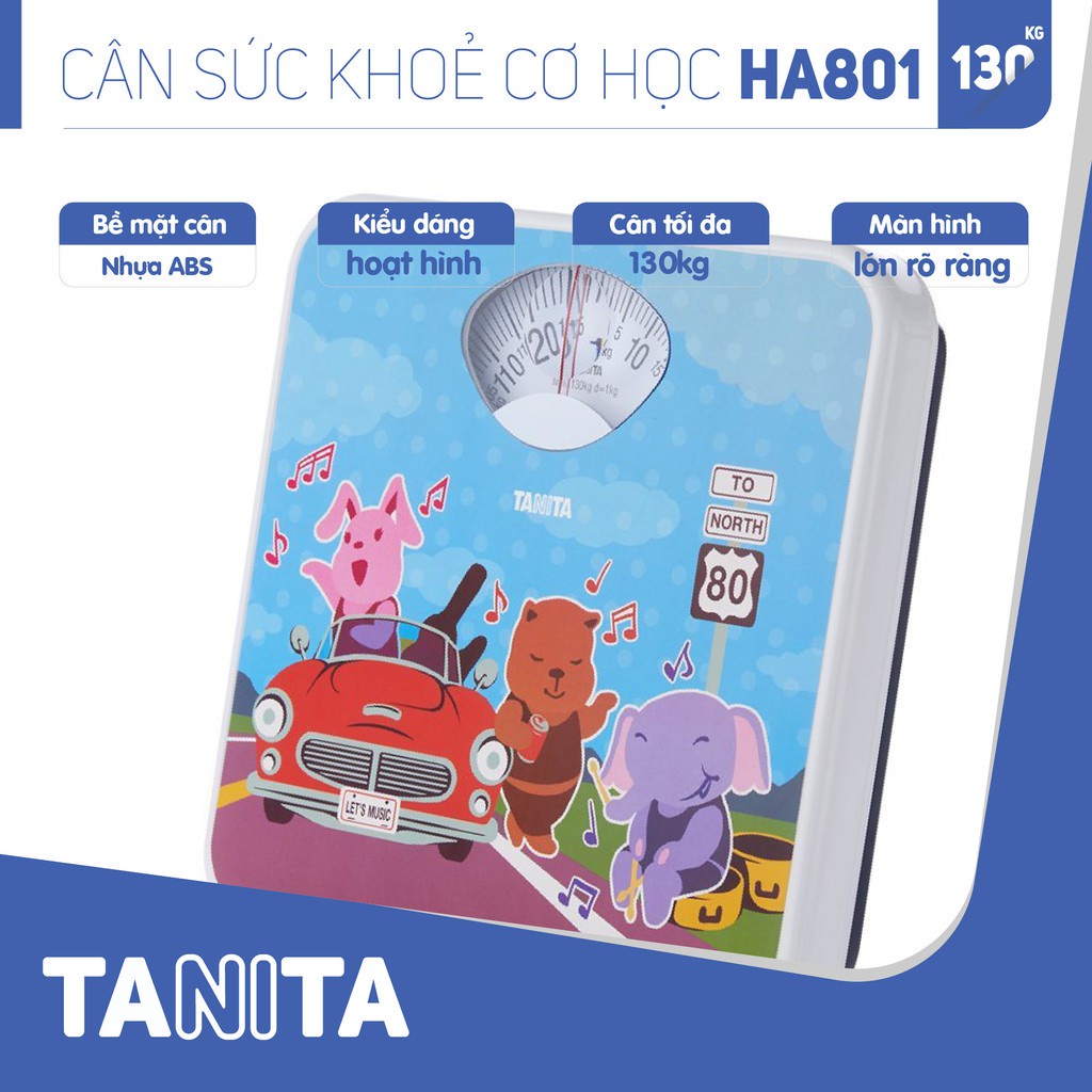 Cân Sức Khoẻ Cơ Học Tanita HA-801 (130 Kg)