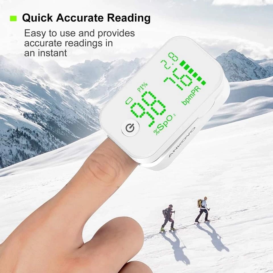 Máy Đo Nồng Độ Oxy (SPO2) JUMPER JPD-500G (Bản rút gọn không Bluetooth)