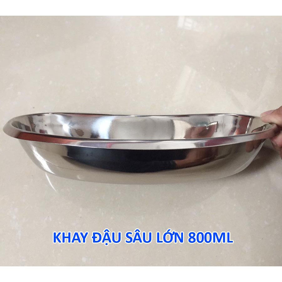 Khay Đậu Inox Vinh Tấn