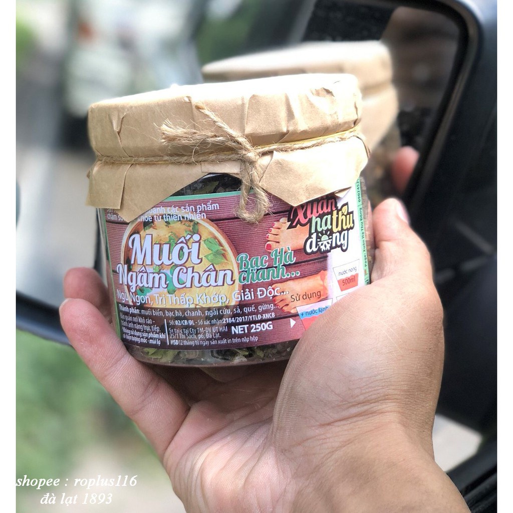 Muối Ngâm Chân Thảo Dược Đà Lạt 1893