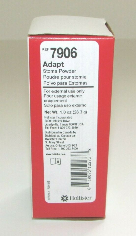 Bột Hút Ẩm Chống Loét Hậu Môn Nhân Tạo Hollister Adapt Stoma Powder 7906