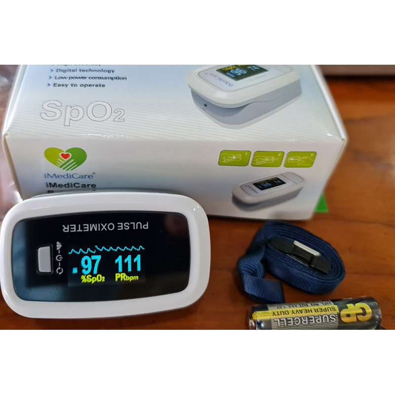 Máy Đo Nồng Độ Oxy SPO2 Và Nhịp Tim iMediCare iOM-A6