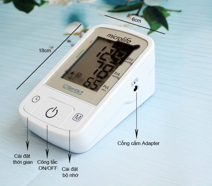 Máy Đo Huyết Áp Bắp Tay Microlife A2 Basic
