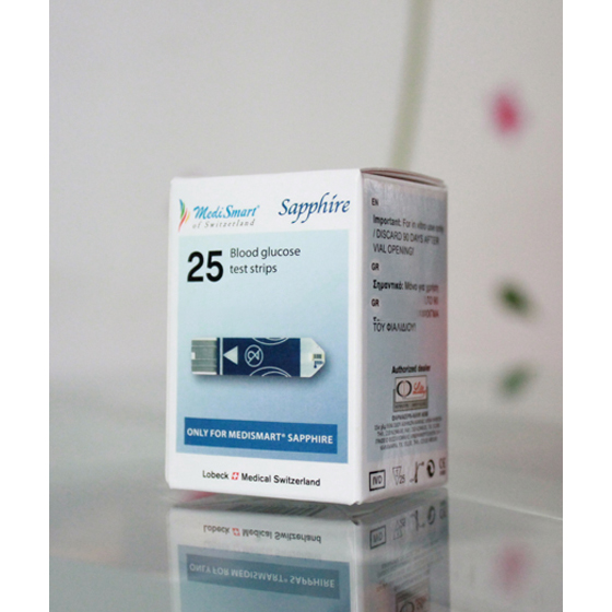 Que Thử Đường Huyết Medismart Sapphire