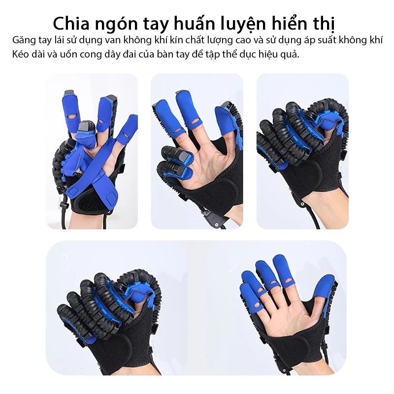 Bộ Găng Tay Robot Phục Hồi Chức Năng Bàn, Ngón Tay OEM-01 (Pin Sạc)