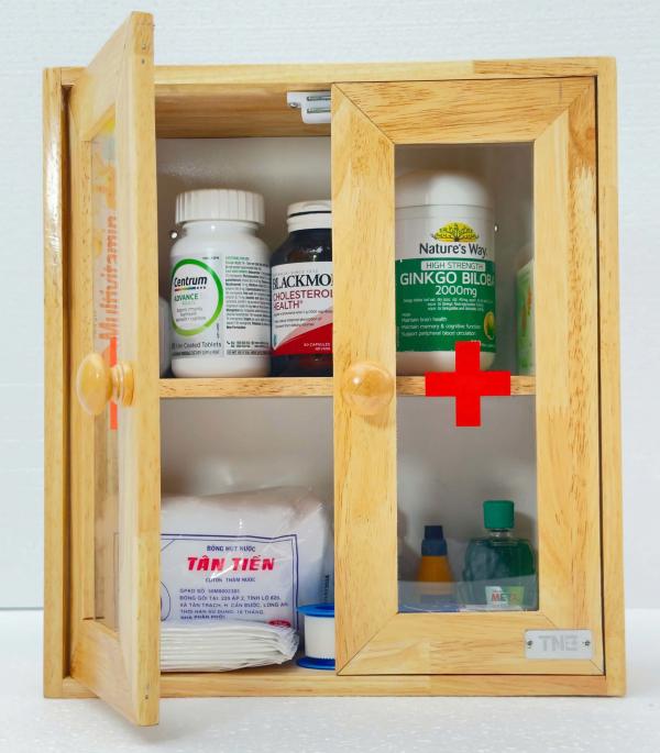 Tủ Thuốc Y Tế Gỗ
