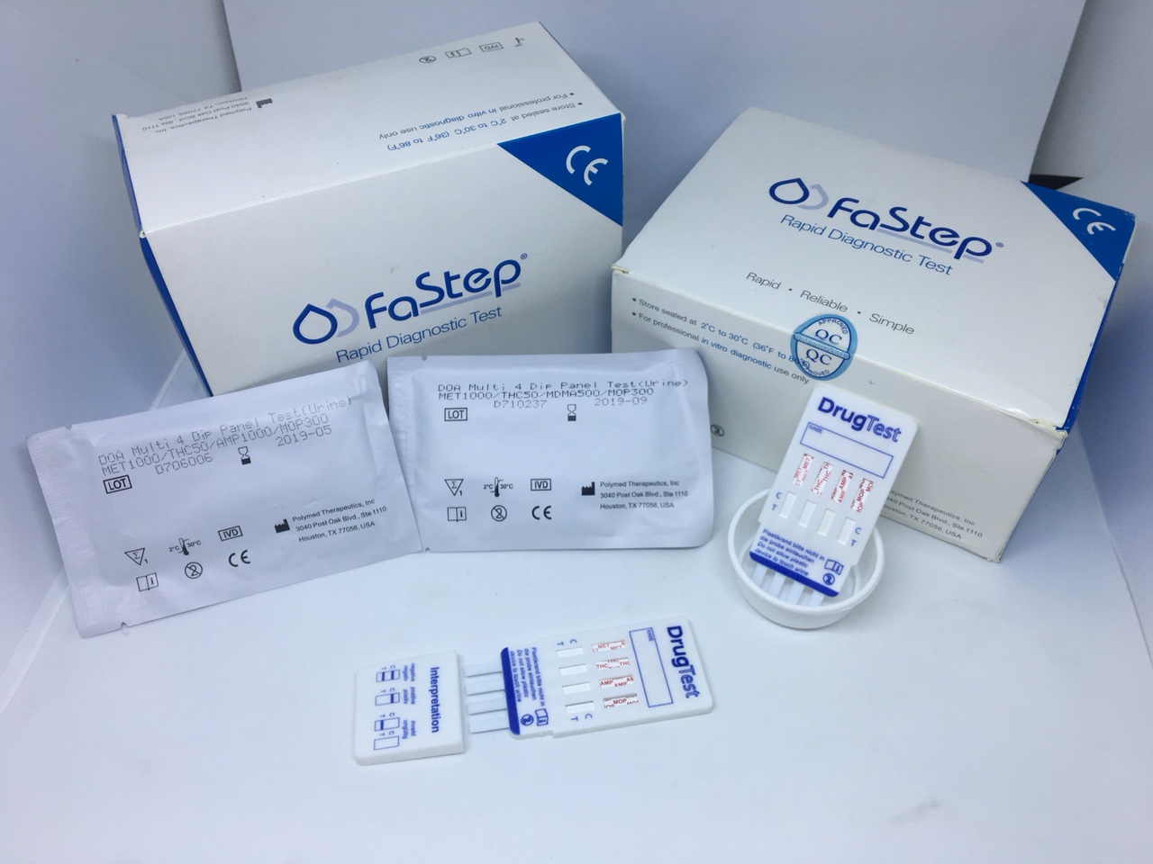 Bộ Kit Test Xét Nghiệm Nhanh Chất Gây Nghiện Bằng Nước Tiểu FASTEP
