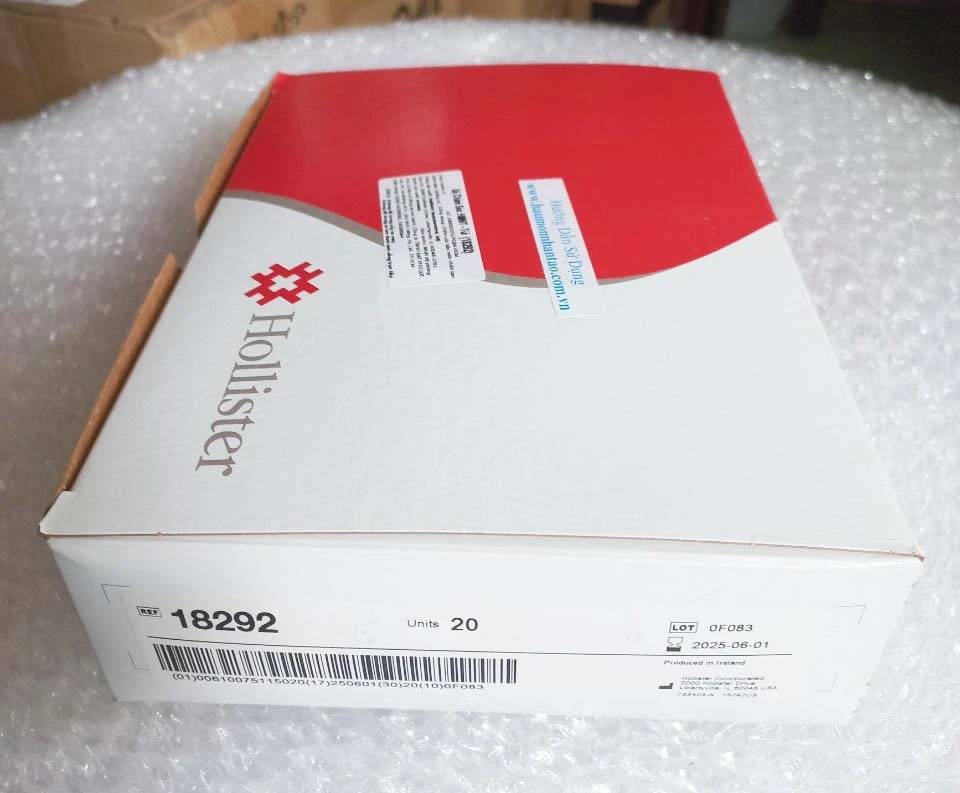 Túi Hậu Môn Nhân Tạo 2 Mảnh Cỡ Nhỏ Cho Trẻ Em Hollister 18292 18293 (Trong, Lọc Khí, Khóa Cuốn)