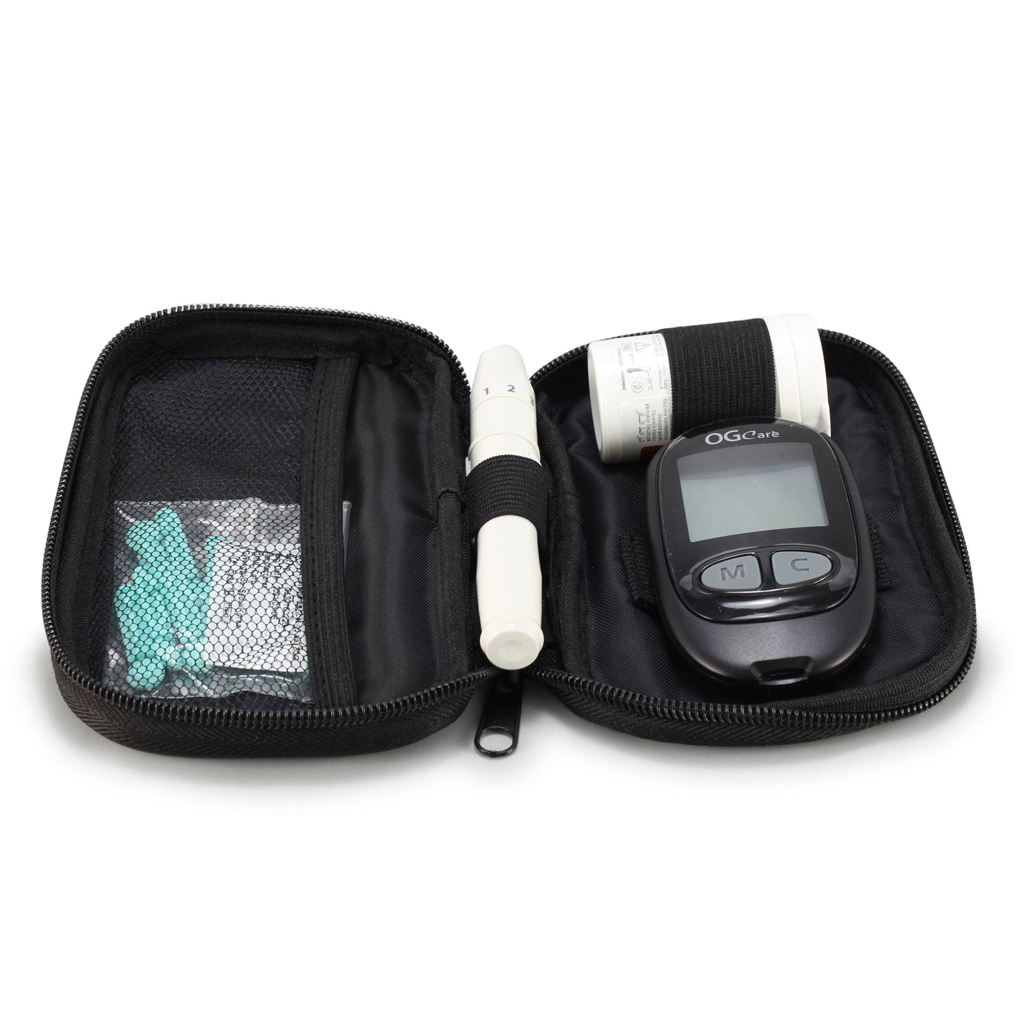 [TRỌN BỘ] Máy Đo Đường Huyết Ogcare (MG) (+ 25 Que, 50 Kim, 50 Cồn)