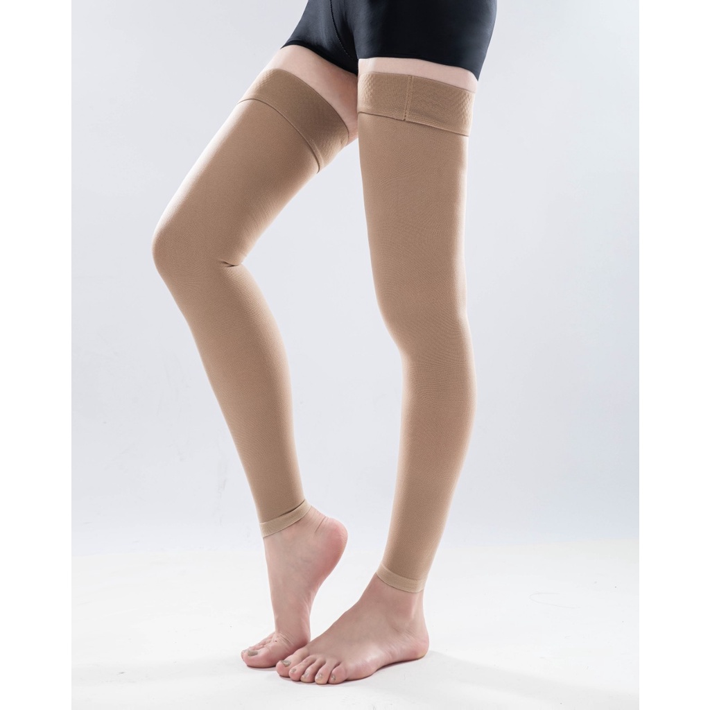 Vớ Y Khoa Đùi Không Bàn Chân Yasee (Màu Da)