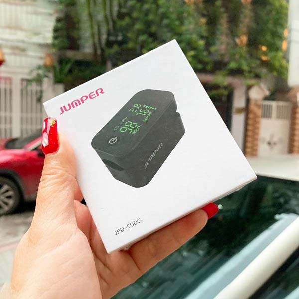 Máy Đo Nồng Độ Oxy (SPO2) JUMPER JPD-500G (Bản rút gọn không Bluetooth)