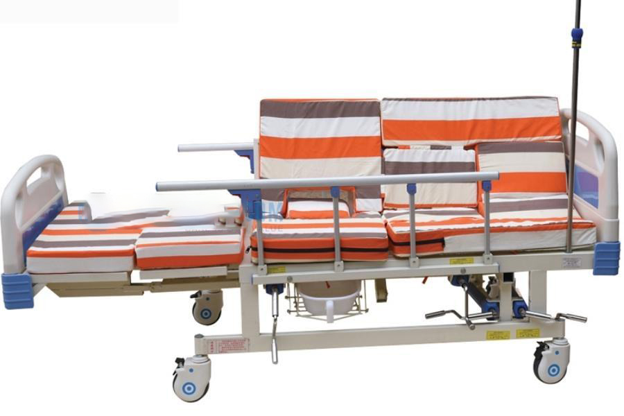 Giường Y Tế 4 Tay Quay, Có Bô Vệ Sinh NARITA XSJ-IV