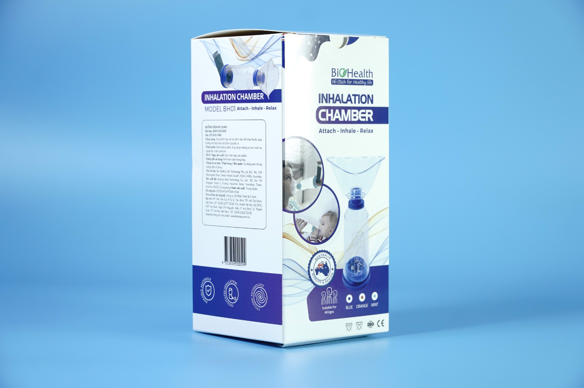 Buồng Đệm Khí Dung (Babyhaler) Biohealth BH01 (BH-01)