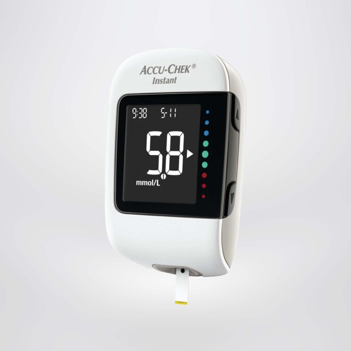 [TRỌN BỘ] Máy Đo Đường Huyết ACCU-CHEK INSTANT (mg/dl) + 25 Que, Kim, Cồn