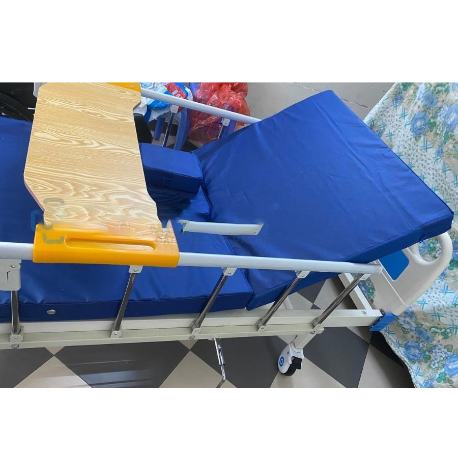 Giường Y Tế 2 Tay Quay, Có Bô Vệ Sinh NARITA A01-IV