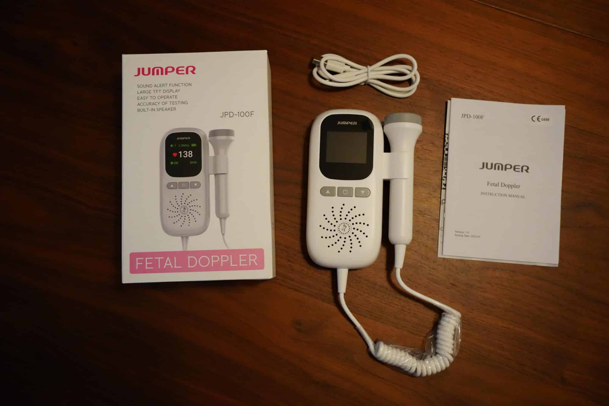 Máy Đo Tim Thai Cá Nhân Jumper JPD-100F