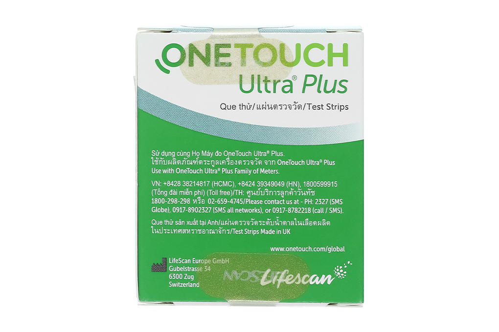 Que Thử Đường Huyết Onetouch Ultra Plus
