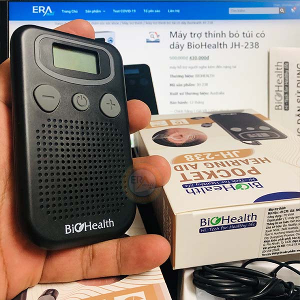 Máy Trợ Thính Có Dây Bỏ Túi Biohealth JH-238