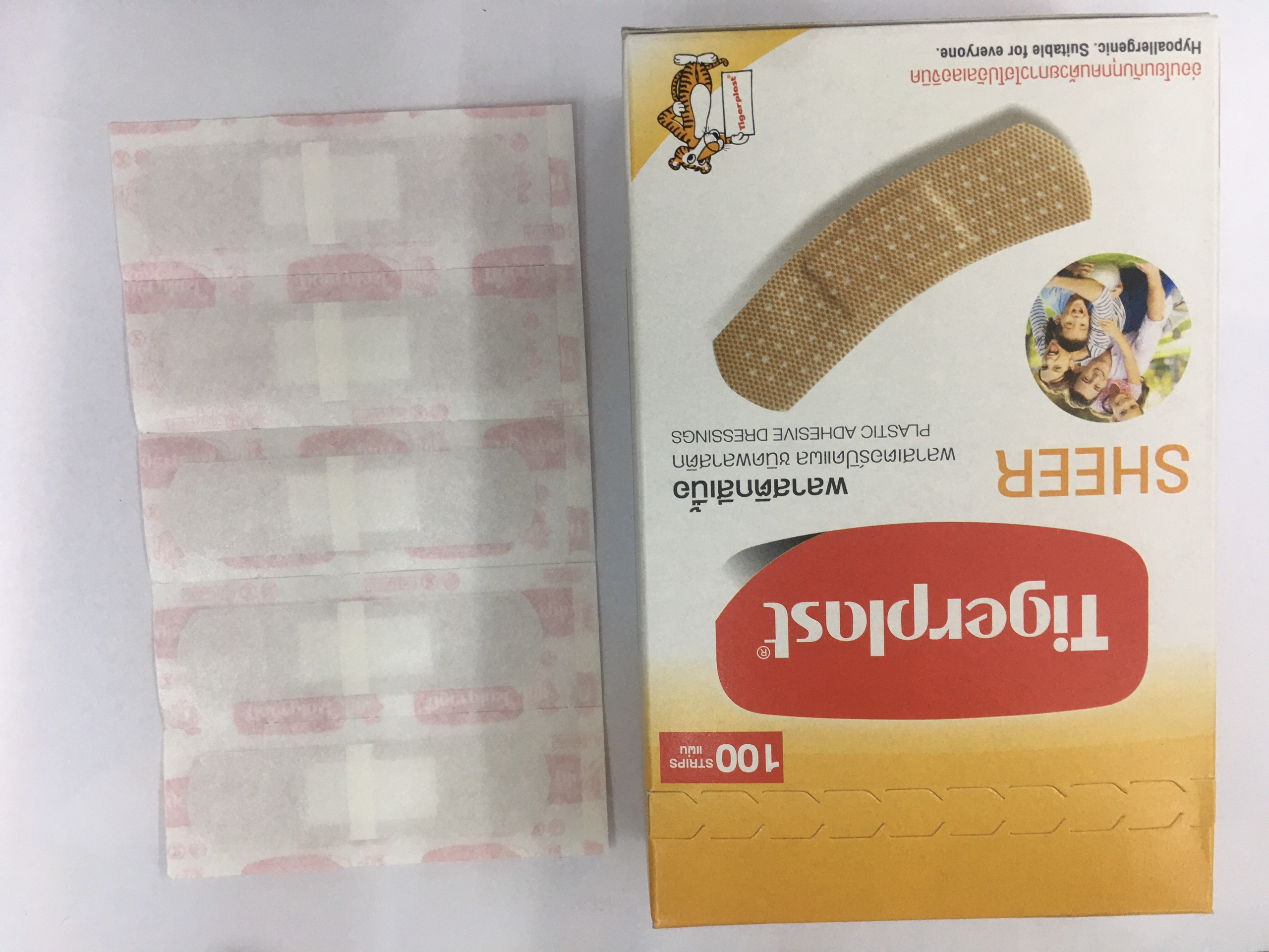 Băng Keo Cá Nhân Tigerplast SHEER