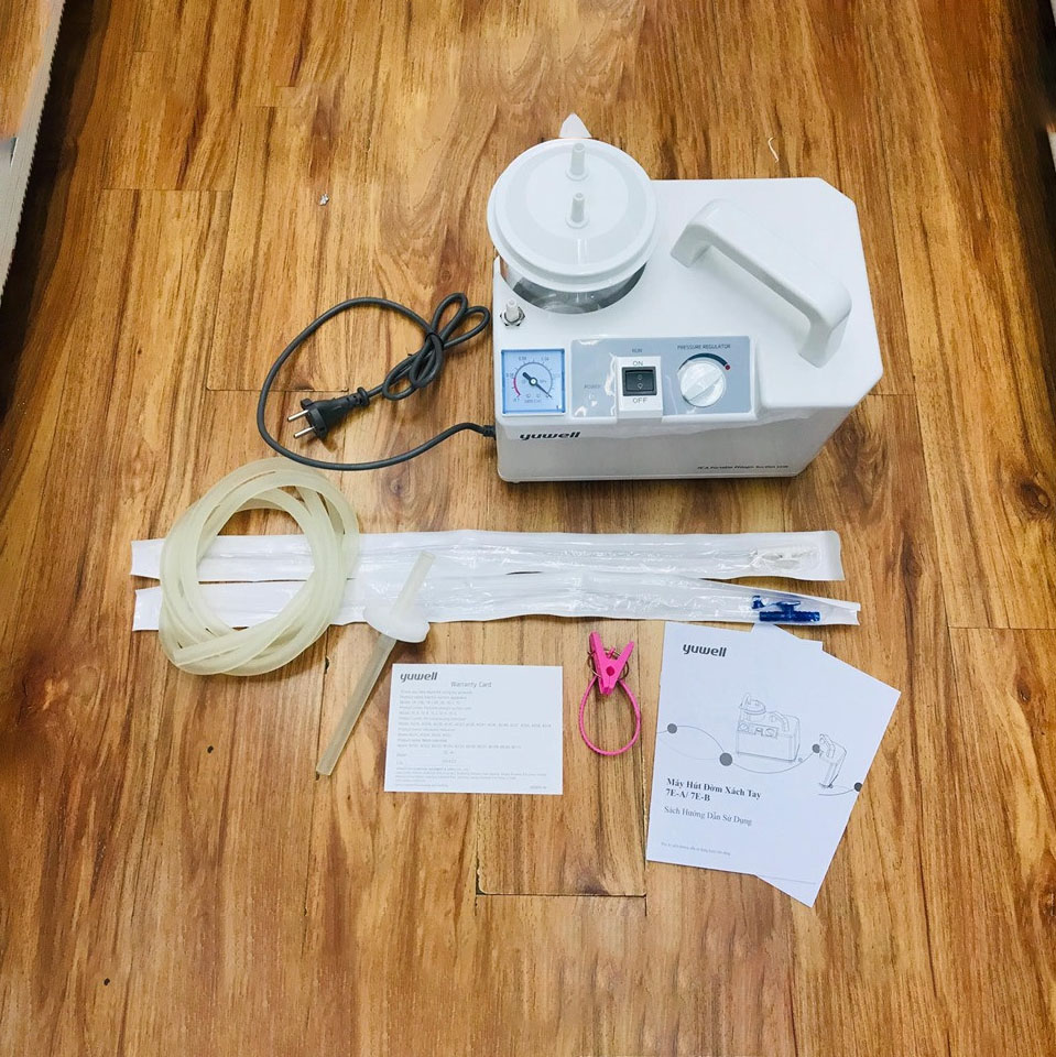 Máy Hút Dịch 1 Bình Yuwell 7E-A