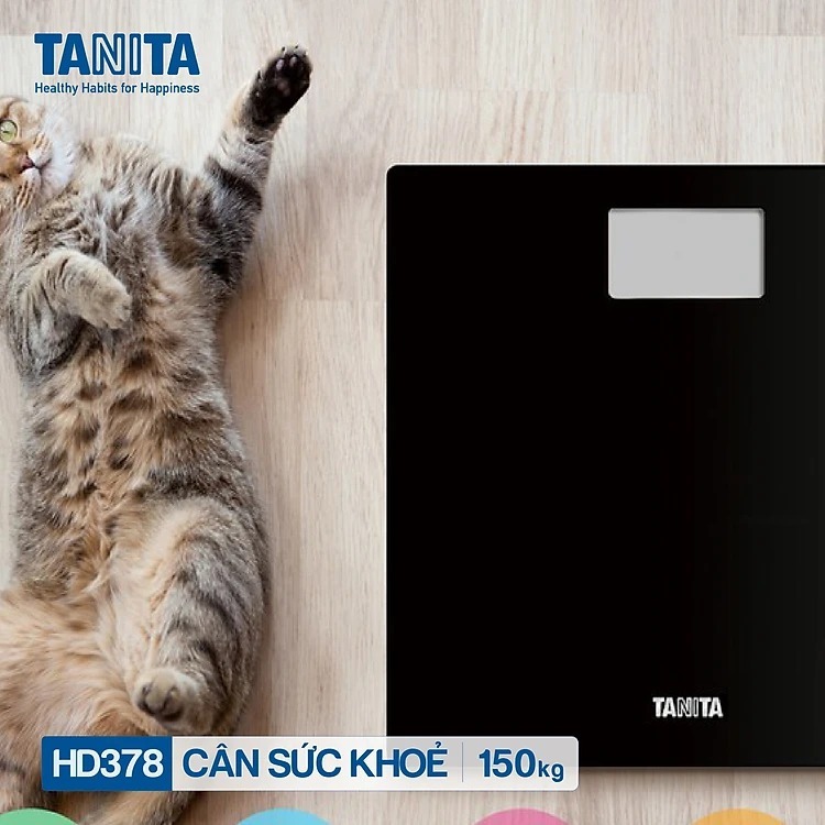 Cân Sức Khỏe Điện Tử Tanita HD378 (HD-378) (150KG)