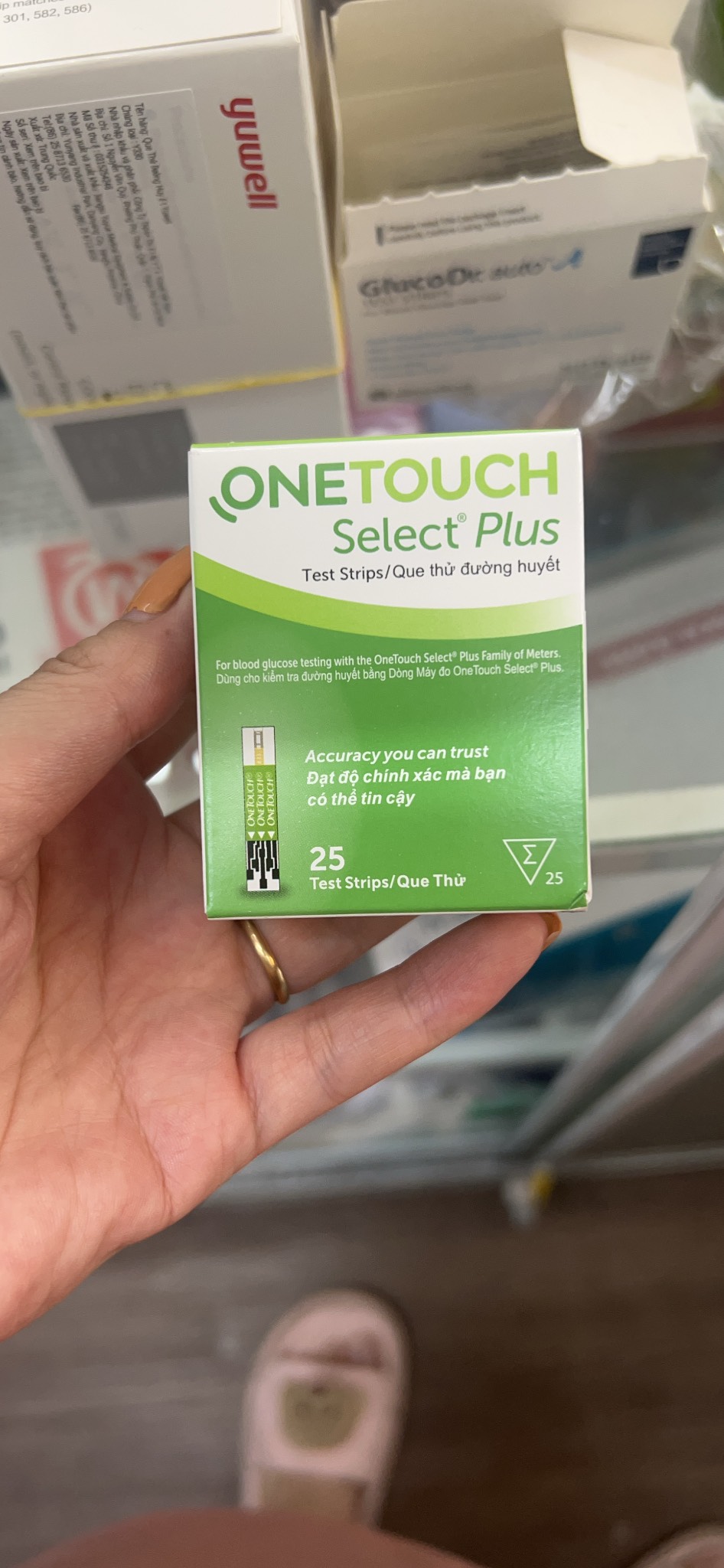 Que Thử Đường Huyết OneTouch Select Plus