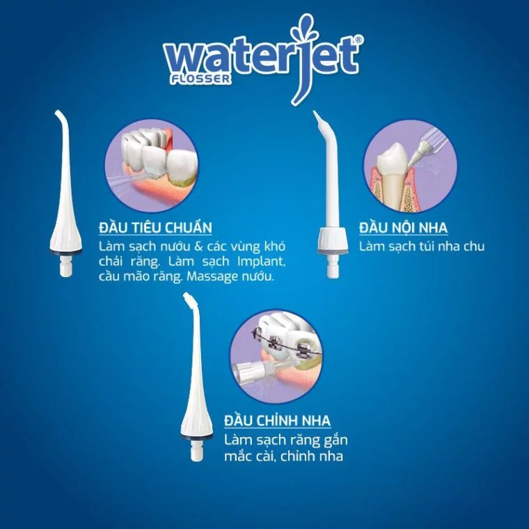 Máy Tăm Nước Du Lịch Không Dây Waterjet Cordless MAXI