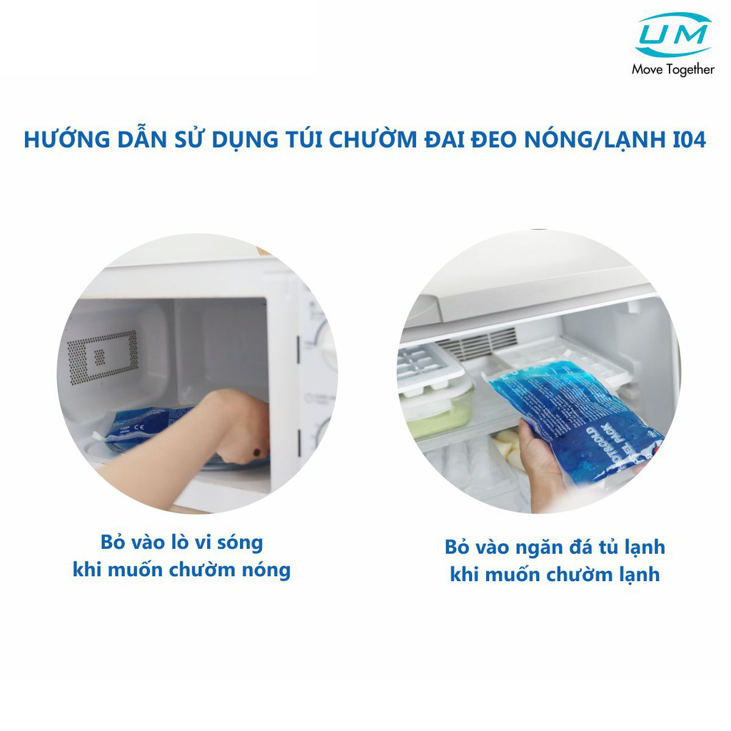 Túi Chườm Nóng/Lạnh Có Dây Đeo United Medicare UM I04 (23x15cm)