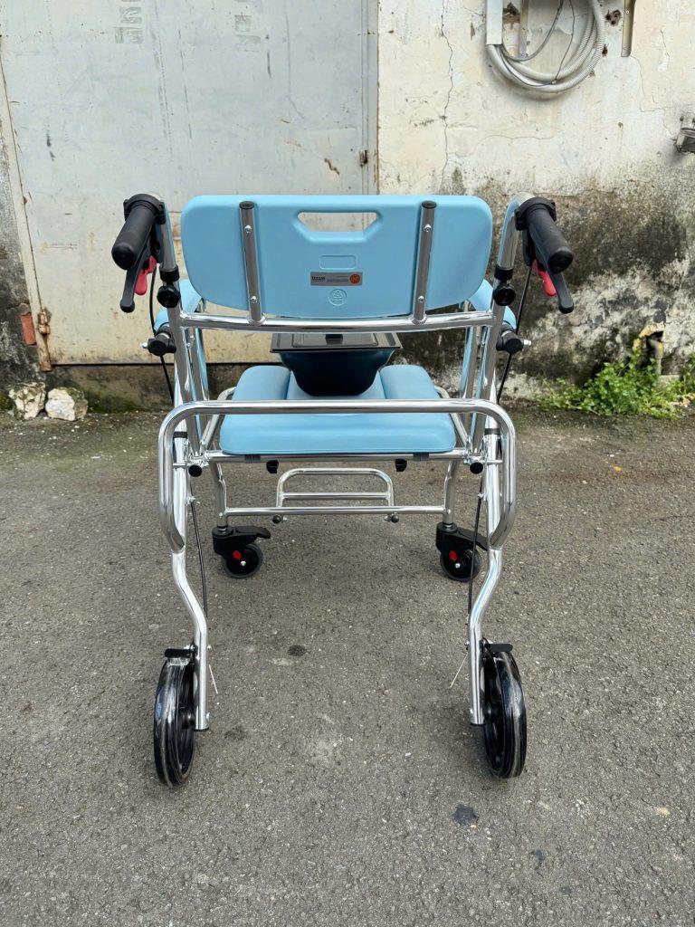 Ghế Bô Tắm Đa Năng Có Bánh Xe Nhôm Xếp Gọn Lucass GX-918