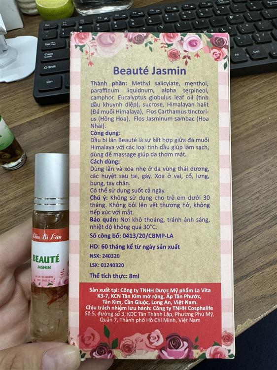 Dầu Bi Lăn Cosphalite (Nhiều Mùi Hương)