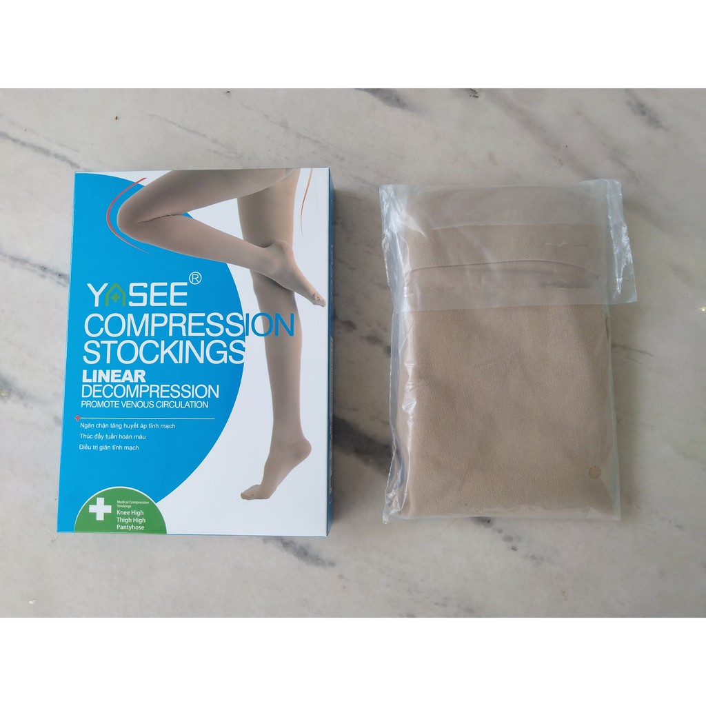 Vớ Y Khoa Yasee (Màu Đen, Hở Ngón)