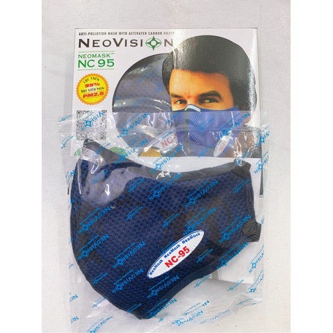 Khẩu Trang Vải Neovision NC95 Lọc bụi mịn và Vi khuẩn đến 95%