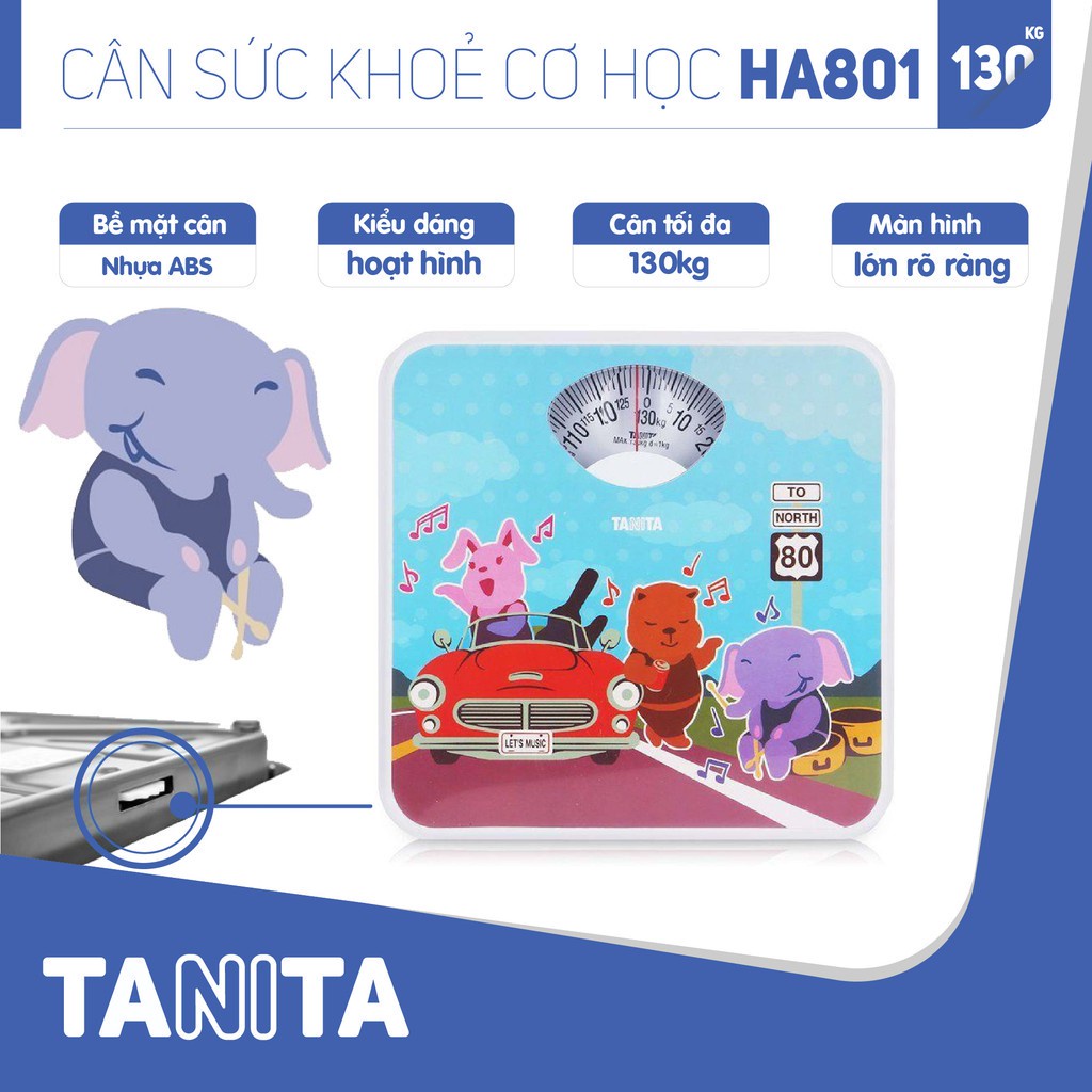 Cân Sức Khoẻ Cơ Học Tanita HA-801 (130 Kg)