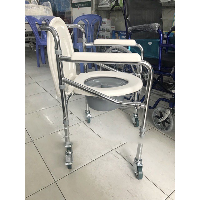 Ghế Bô Vệ Sinh Bánh Xe Foshan FS-696