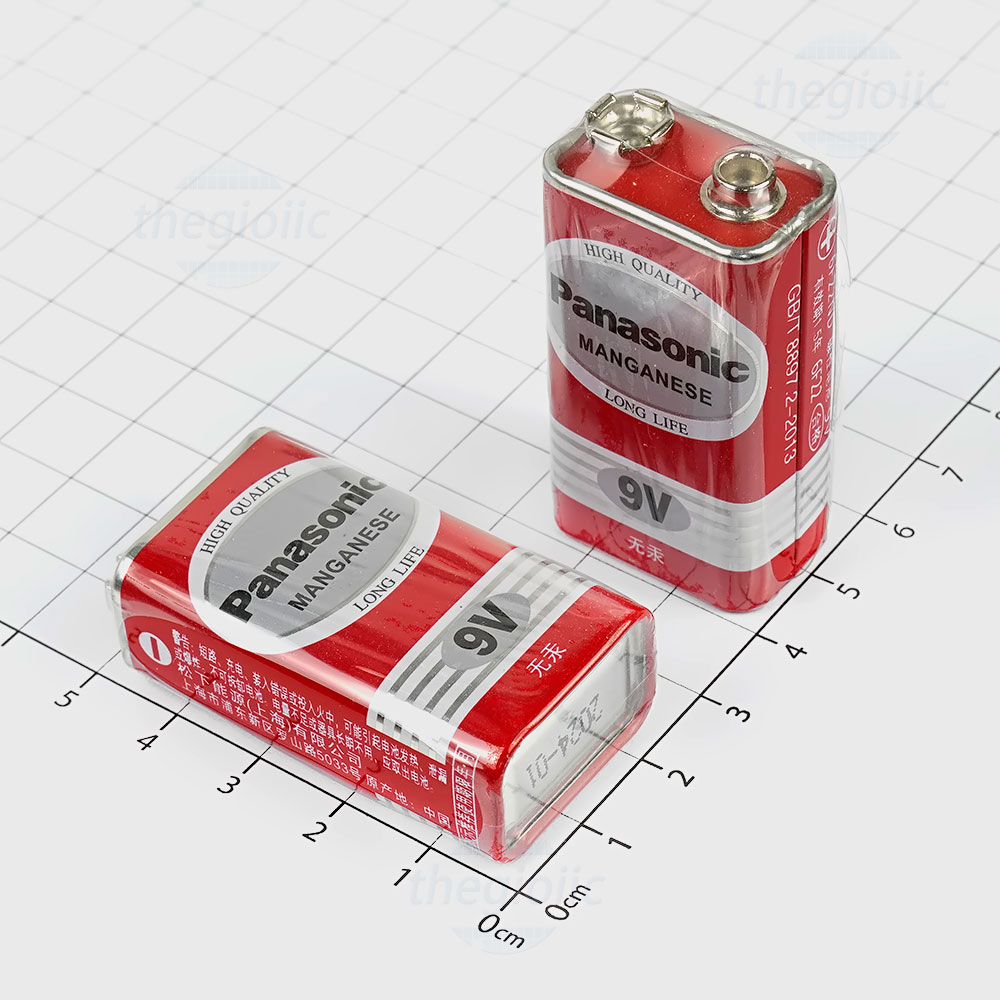 Pin Vuông 9V Panasonic (Thường)