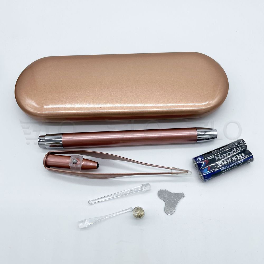 Bộ Dụng Cụ Lấy Ráy Tai Cao Cấp Có Đèn