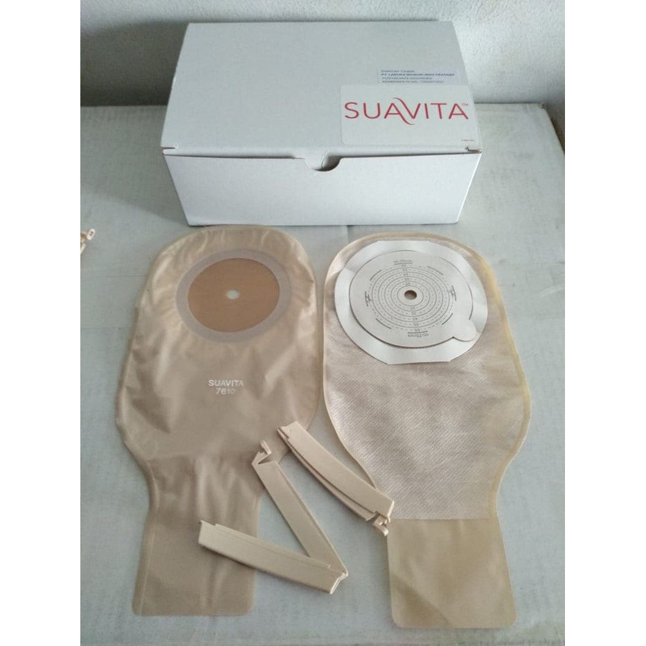 Túi Hậu Môn Nhân Tạo 1 Mảnh Suavita 7610 (Trong), 7620 (Đục)