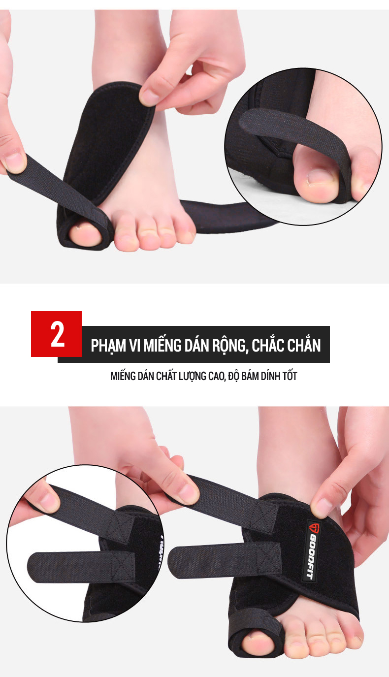 Nẹp Ngón Chân Cái GoodFit GF617A