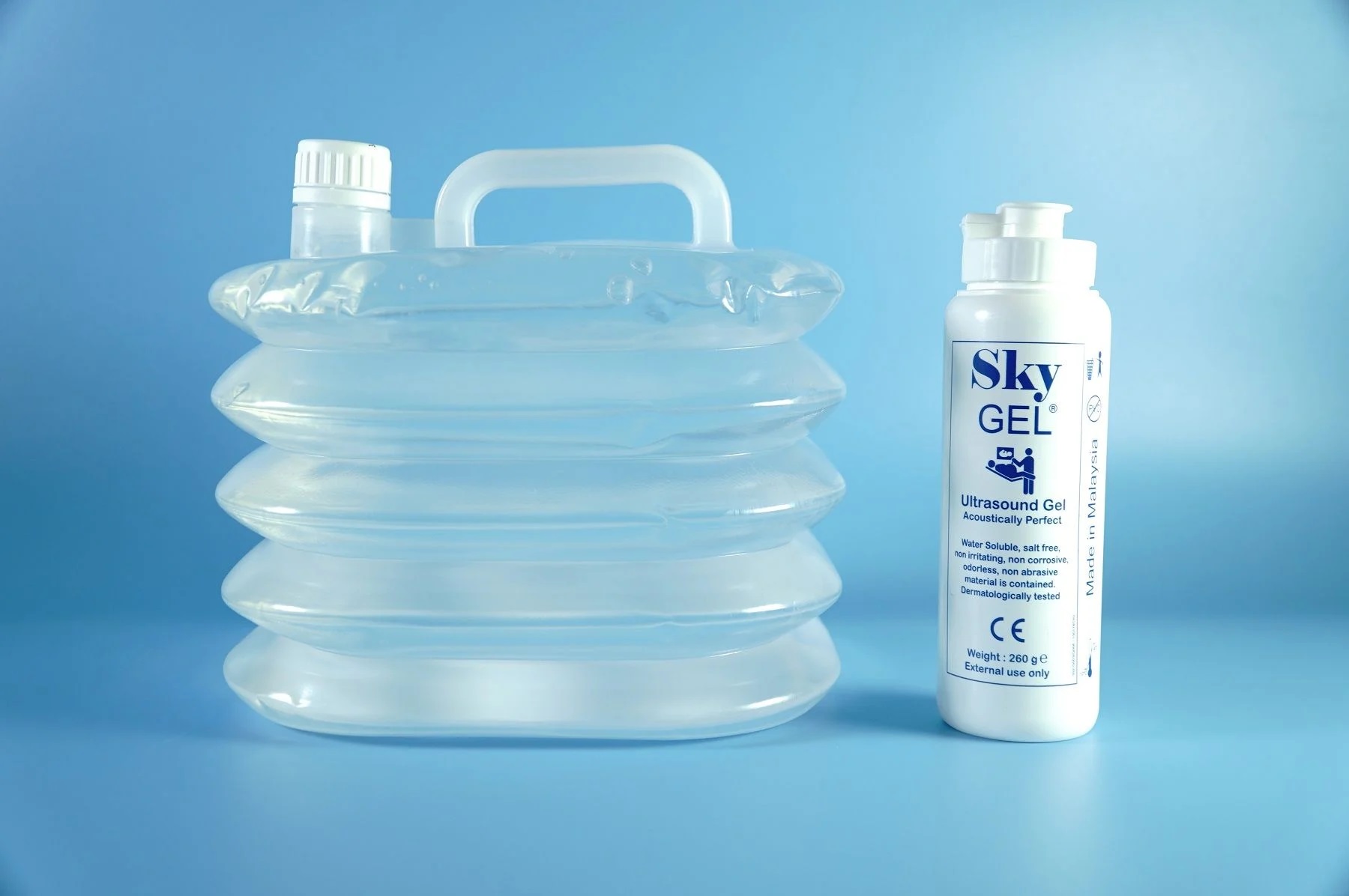 Gel Siêu Âm, Gel Lạnh Triệt Lông Sky (Bình 5 Lít) (Malaysia)