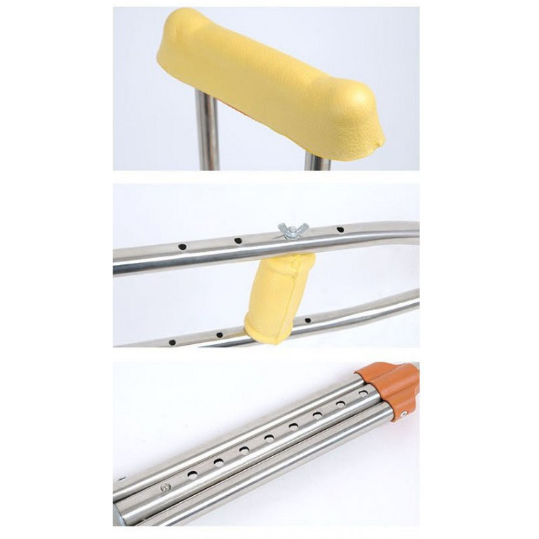 Nạng Chống Nách Nhôm Loại Thường (Nhiều Thương Hiệu)