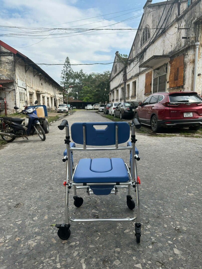 Ghế Bô Đa Năng Có Bánh Xe, Xếp Gọn Oromi PW08