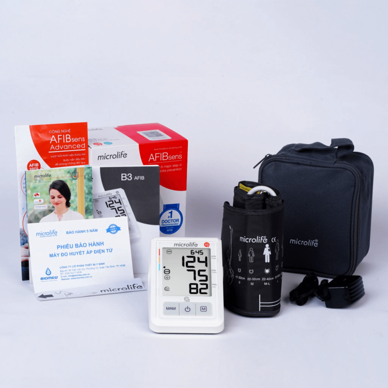 Máy Đo Huyết Áp Bắp Tay Microlife B3 AFIB (Cảnh Báo Đột Quỵ)