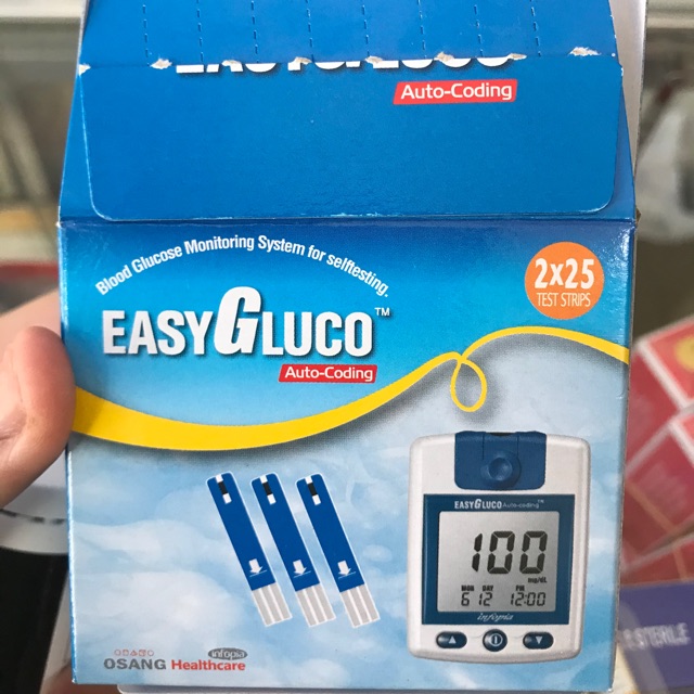 Que Thử Đường Huyết Easy Gluco